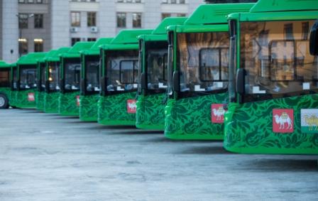 Автопарк Челябинска пополнили 29 экологически чистых автобусов большого класса ЛиАЗ-5292.67 CNG.